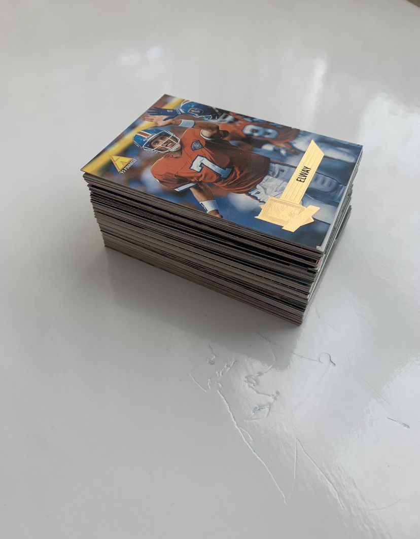 71 Different John Elway Football Cards Denver Broncos