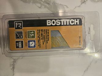 Bostitch 2 1/2" 15 Gauge angle nail 34 degree Qty. 1000