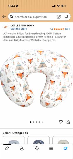 Brand new LAT Lee and Town Nursing pillow