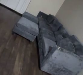 Gray couch