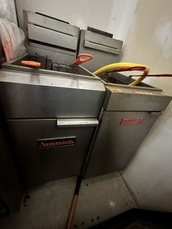 Commercial gas fryers