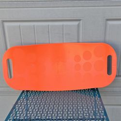 Simply Fit Board The Workout Balance Board Orange Shark Tank Home Gym Fitness