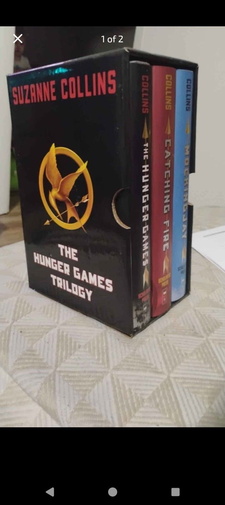The Hunger Games Trilogy Books Set Plus Case