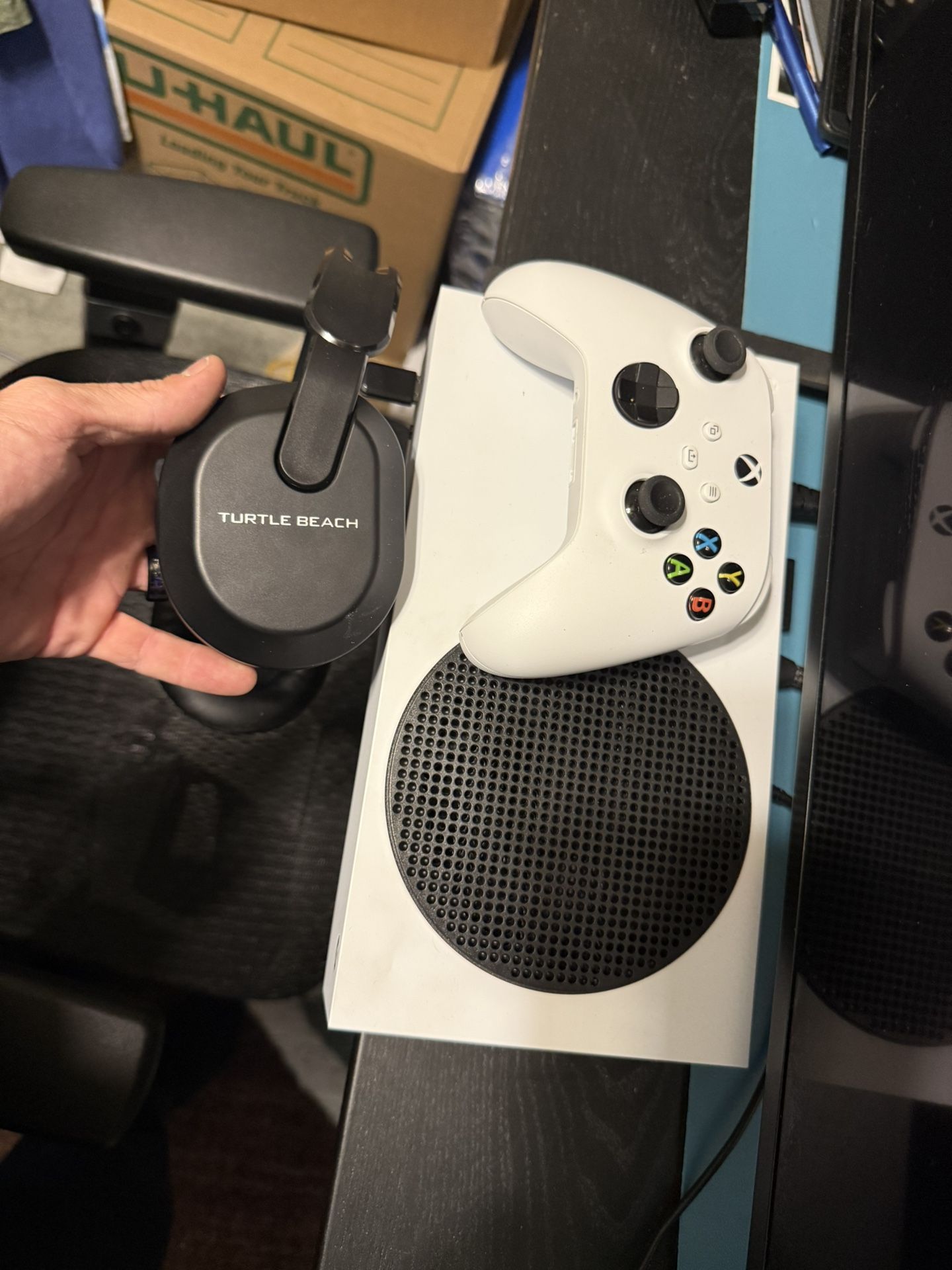 Xbox Series S With Turtle Beach Headset And Expansion Card