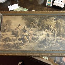 Famous Vintage picture frame