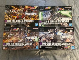Gundam wing Gundam HG bundle