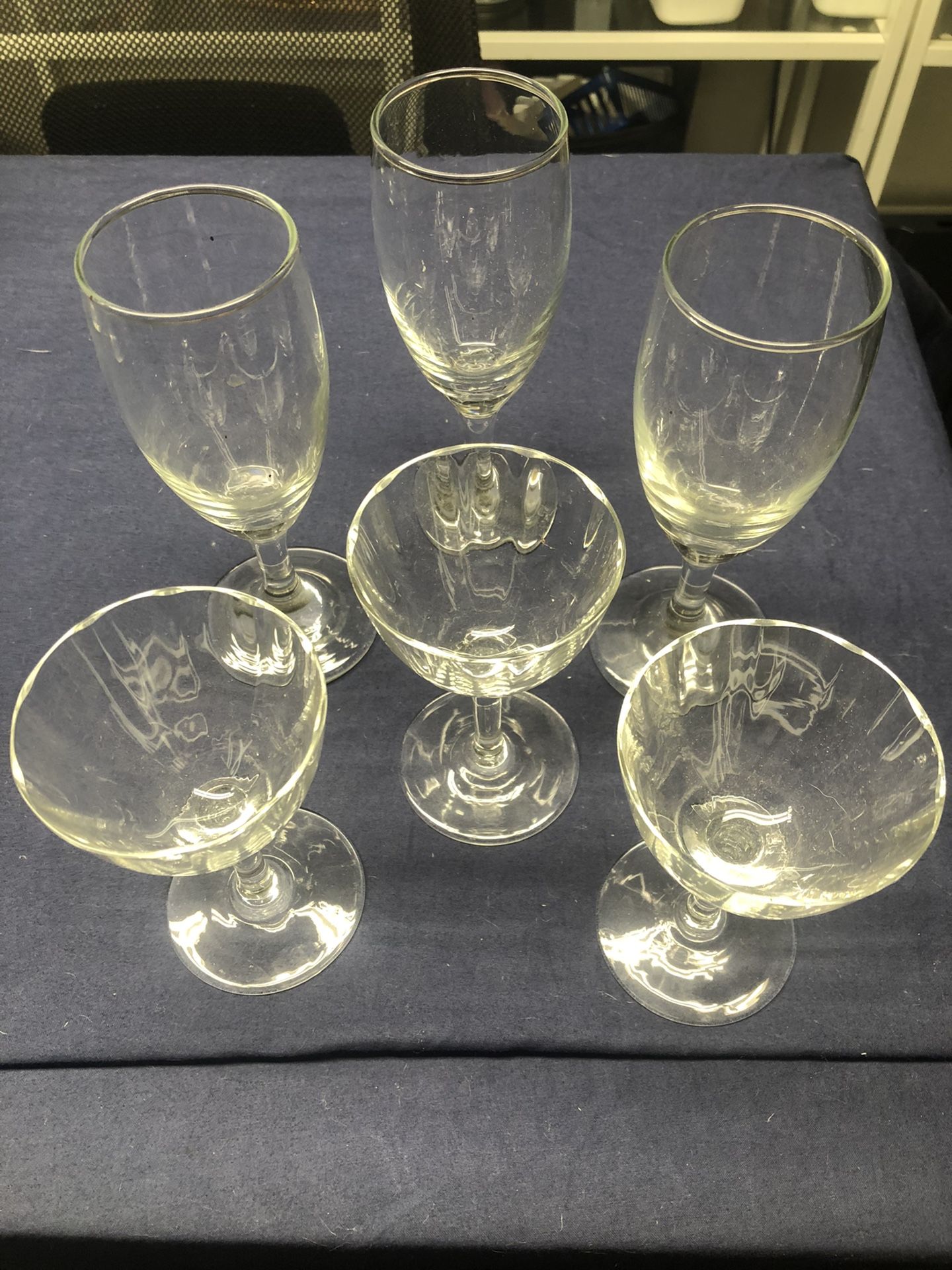 Vintage Barware Champagne Glasses