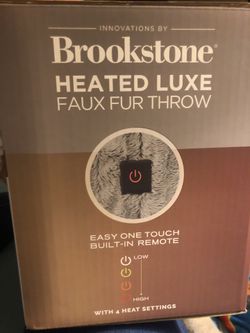 Brookstone Heated Luxe (blanket:) for Sale in San Jose, CA - OfferUp
