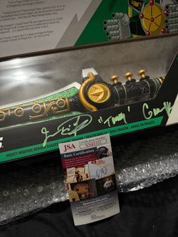 Jason David Frank Signed Lightning Collection Dagger