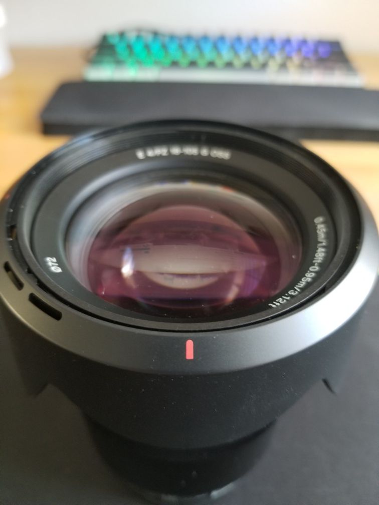 Sony lens E PZ 18-105 mm f/ 4 G OSS (E mount)