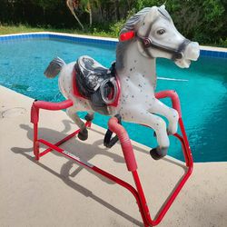 Spring Rocking Horse (Flexible Flyer) Riding Ride On Horse Rocker Kids
