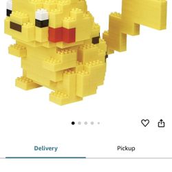 6 Sets: Minecraft, Pokémon And Jurassic park Lego Sets And Nano Blocks