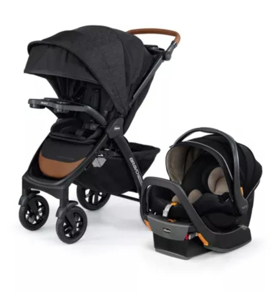 Chicco Bravo Primo Trio Travel System - Springhill