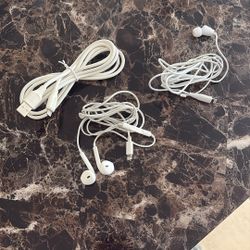 Lightening Charging, Cables, Earbuds For iPhone, ipads