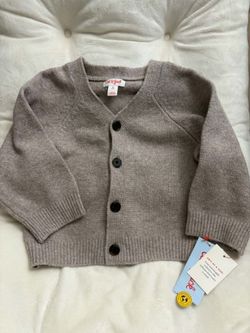 Cat & Jack Toddler Gray Knit Cardigan
