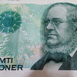 Norwegian Currency 50 Kroner, 1996