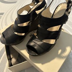 Coach Wedge Heels Black