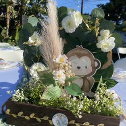 Safari Baby Shower Centerpieces 