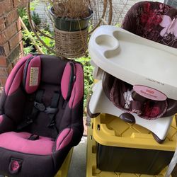 Separate  Or Together Car Seat And High Chair