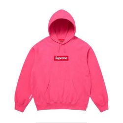 Supreme Box Logo Hoodie FW25 Magenta L