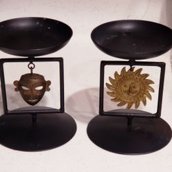 Metal Candle Holders