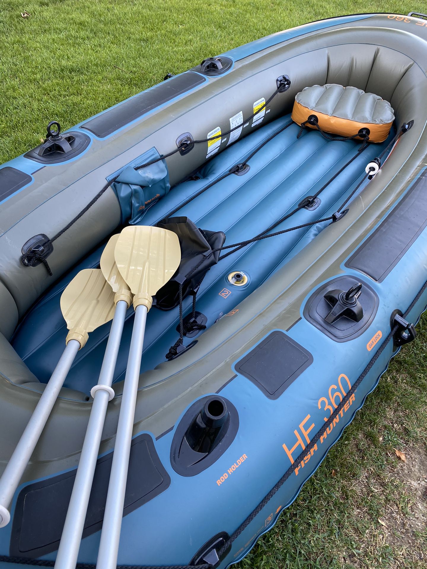 Inflatable Fishing and Leisure Raft
