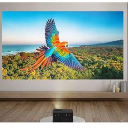  4K UHD LED Portable Home Entertainment & Gaming Projector