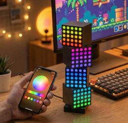 🎮 Yeelight Smart Pixel Art RGB Cube Lights (4-Pack) | App Control | Alexa & Matter Compatible