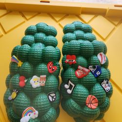 Hot Summer Personality Bubble Fashion Slippers Home Massage Bottom for Men and Women's Sandals Flip Flops 2022 Casual Shoes All sizes are available 