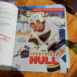 1991 Sports Illustrated Brett Hull Cover
