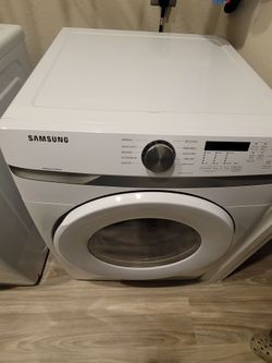 Washer and dryer set