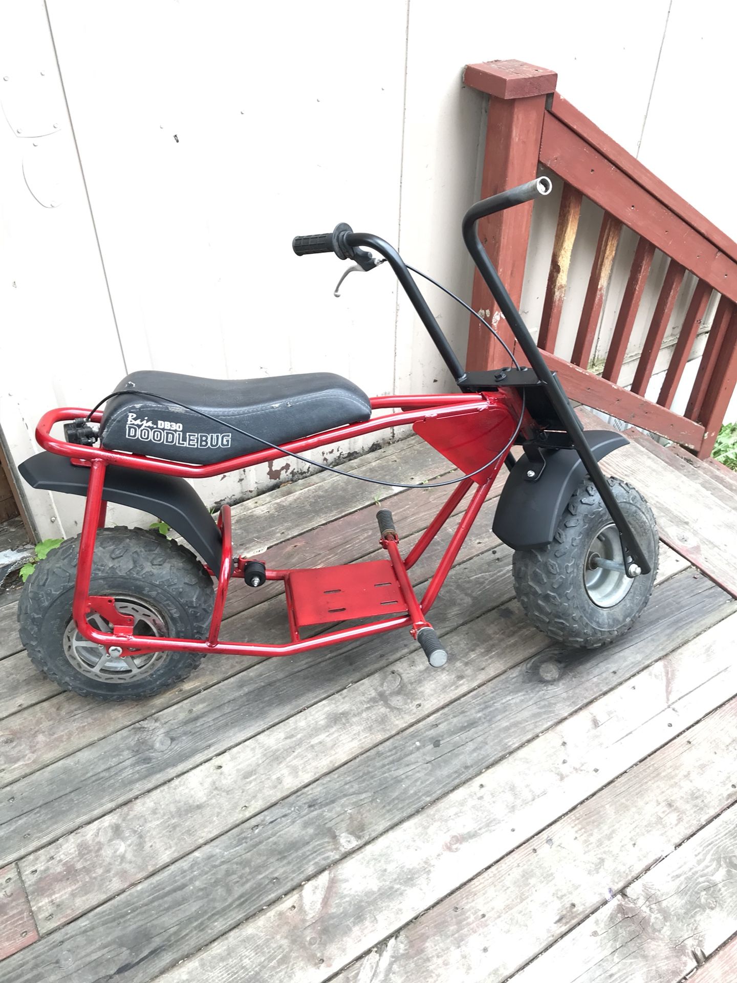 Mini bike db30 doodle bug frame