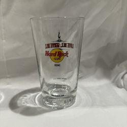 Hard Rock Cafe Rome Glass