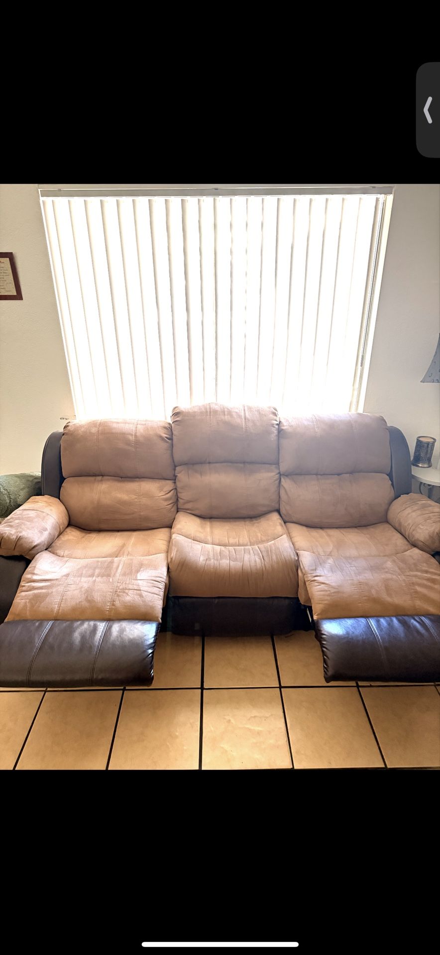 recliner couch/sofa