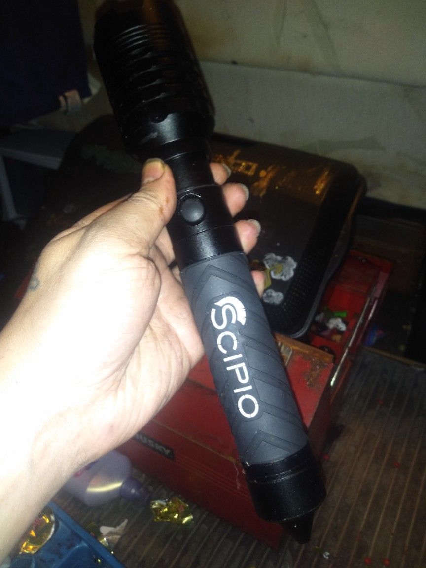 5000 Lumens Rechargeable Flashlight