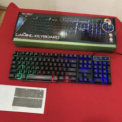 Keyboard With Multi - Color Backlicht ( New