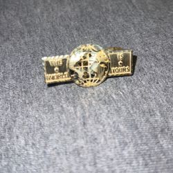 Gold Two Finger Ring 