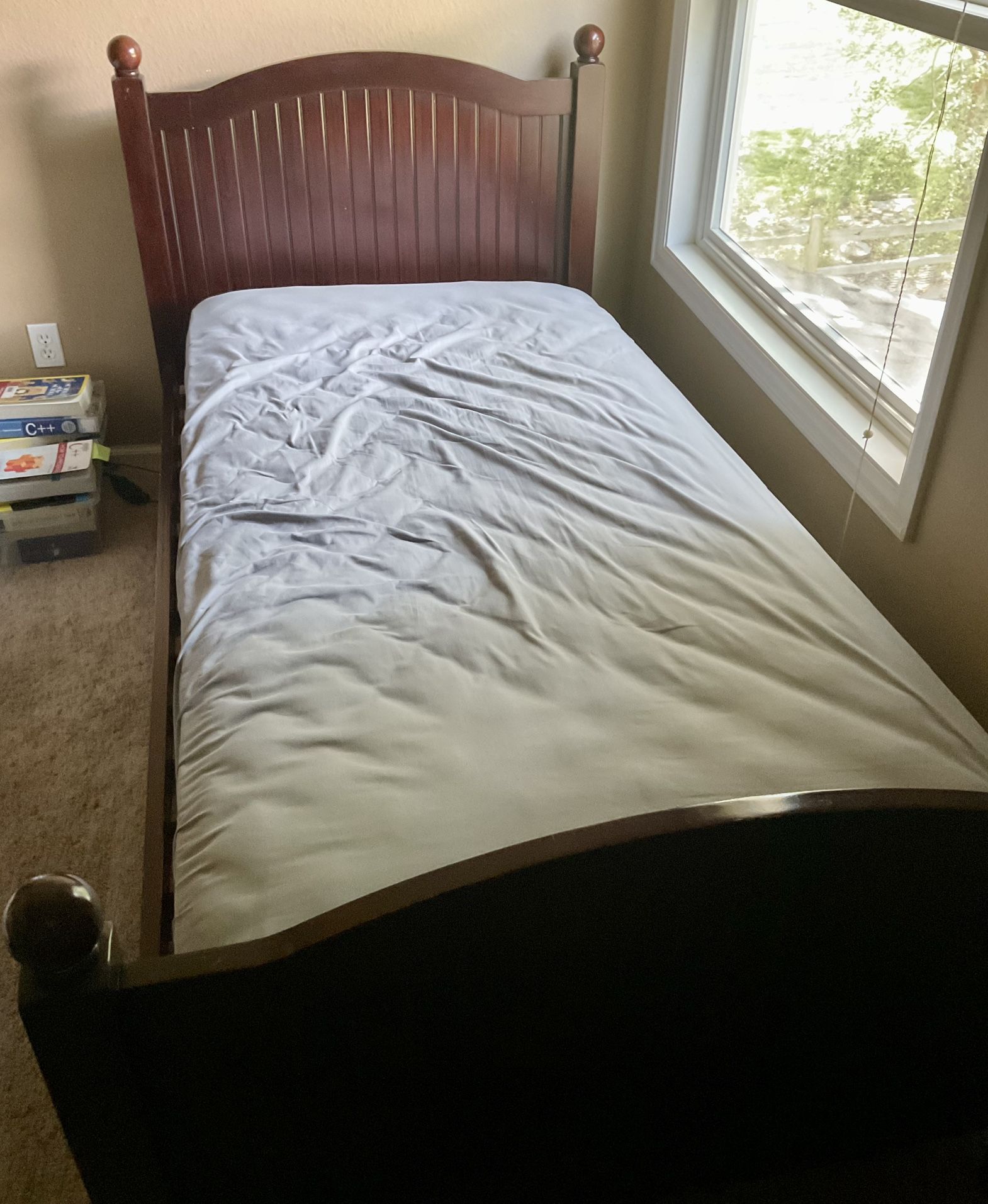 Pottery Barn Twin Headboard (with Optional Mattress & Box Spring