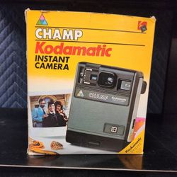 Kodamatic Champ Instant Camera!