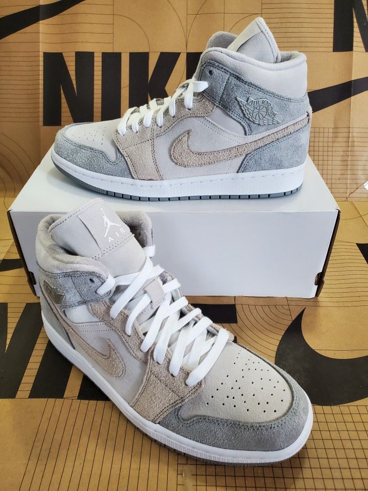 Nike Air Jordan Mid SE Particle Grey Women's Size 11 Men's Size