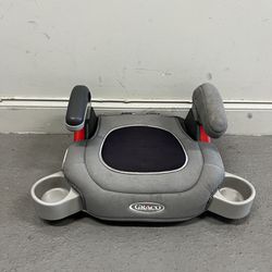 GRACO Booster Car Seat Light Grey (Good condition) PICK UP IN CORNELIUS 
