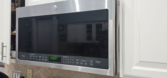 GE Profile Over-the-Range Microwave Stainless Steel