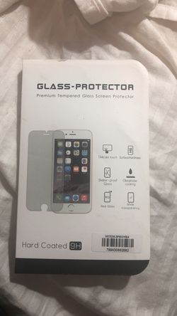 iPhone 6/7 glass screen protector