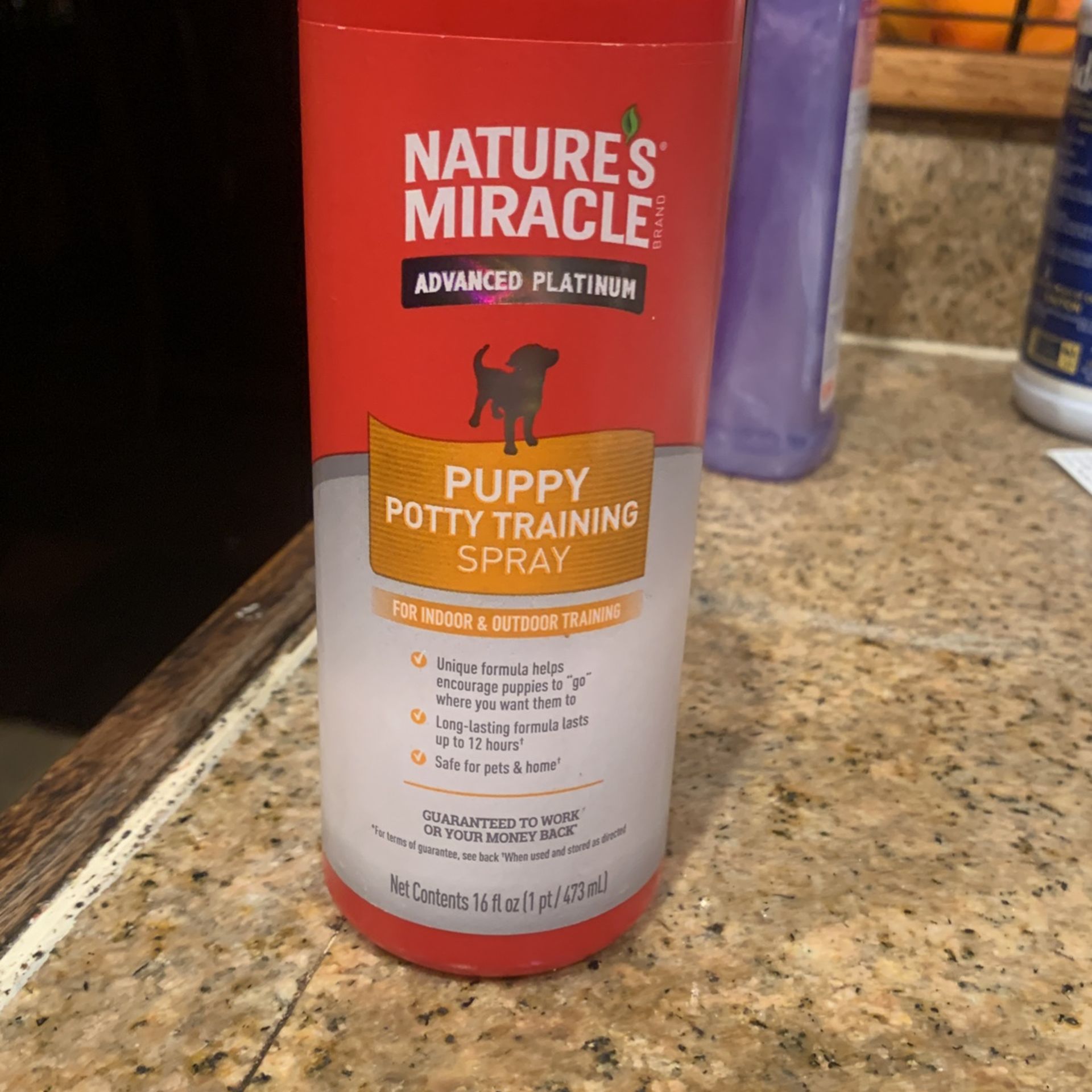 Puppy Training Spray.