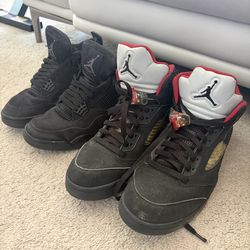 Black cats and Supreme authentic size 11/10.5