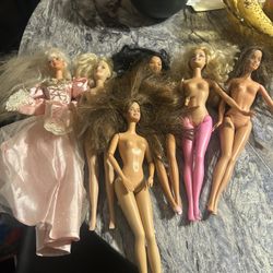 Six Barbie Five Dollars