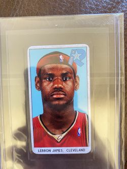 2007 Lebron James Rookie Tobacco Card 