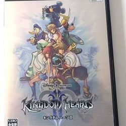 Kingdom Hearts 2 II Sony PlayStation 2 PS2 Complete In Box CIB Japan

