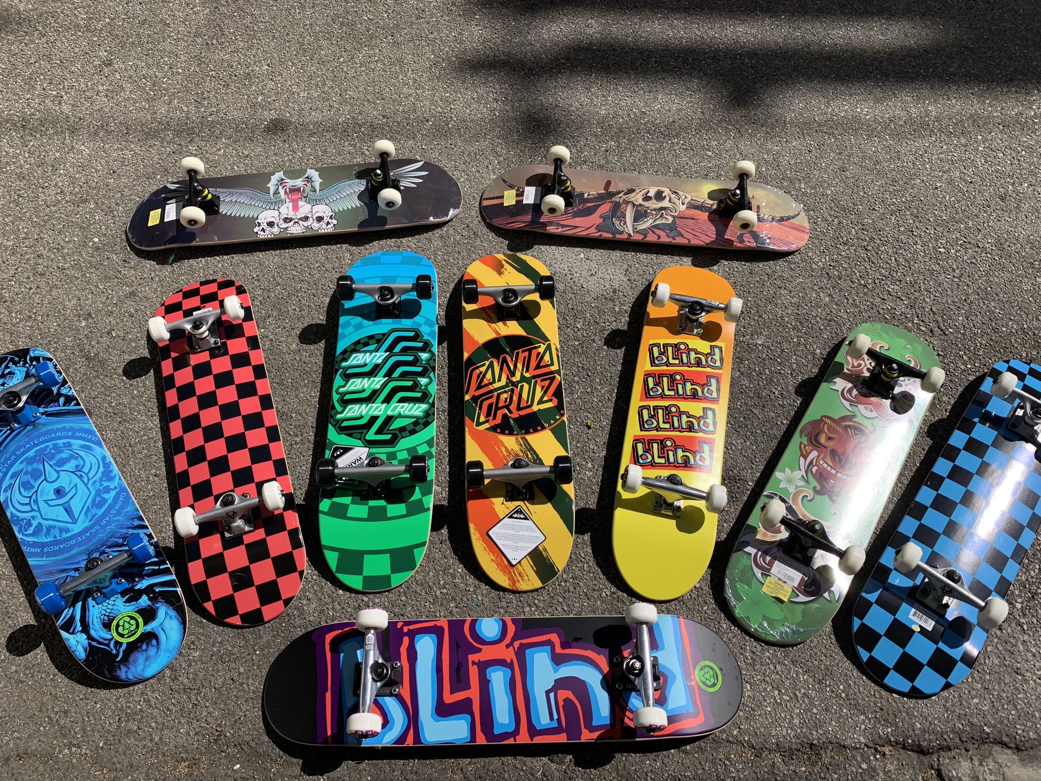 Trick Skateboard Decks And Parts