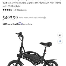 2 Electric Bikes , Jetson